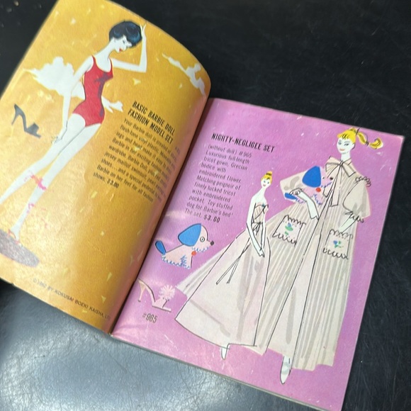 Barbie and Ken Vintage 1960s Mini Teenage Fashion Model Booklet Magazine Catalog - Picture 3 of 6